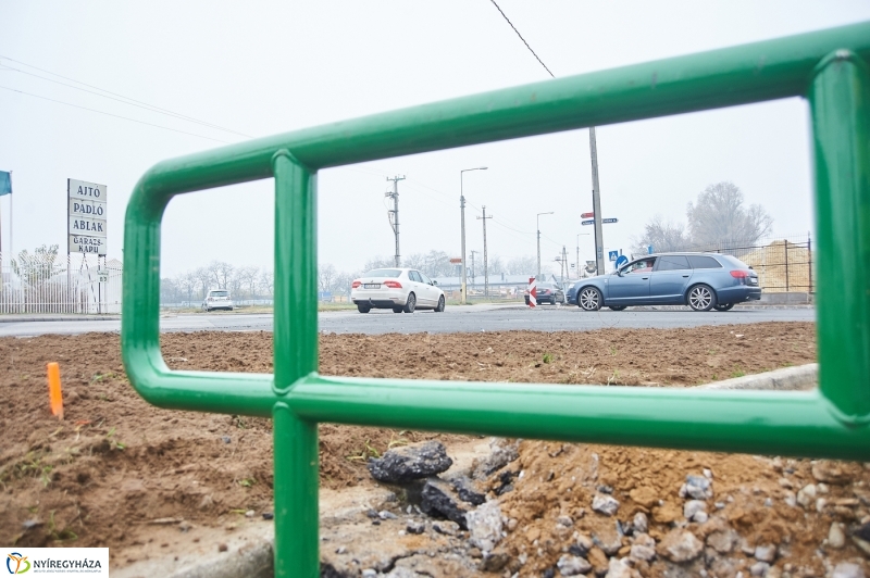 Útfelújítás a Tünde utcán - fotó Szarka Lajos