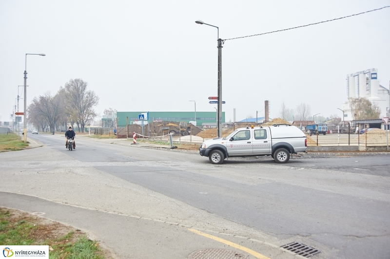 Útfelújítás a Tünde utcán - fotó Szarka Lajos