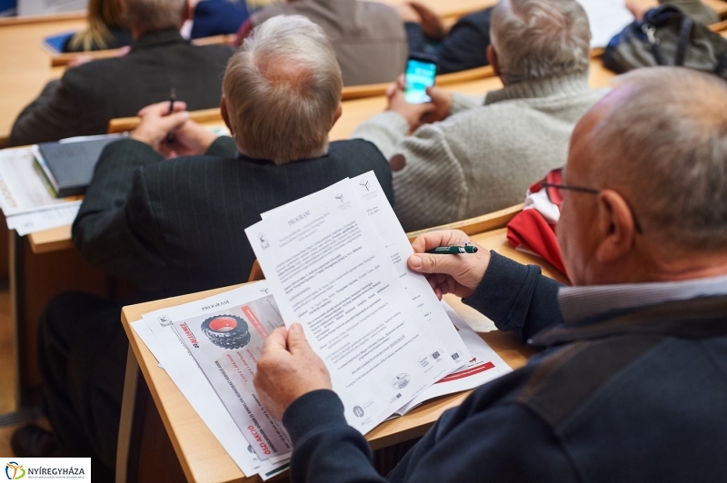 Agrár konferencia az egyetemen - fotó Szarka Lajos