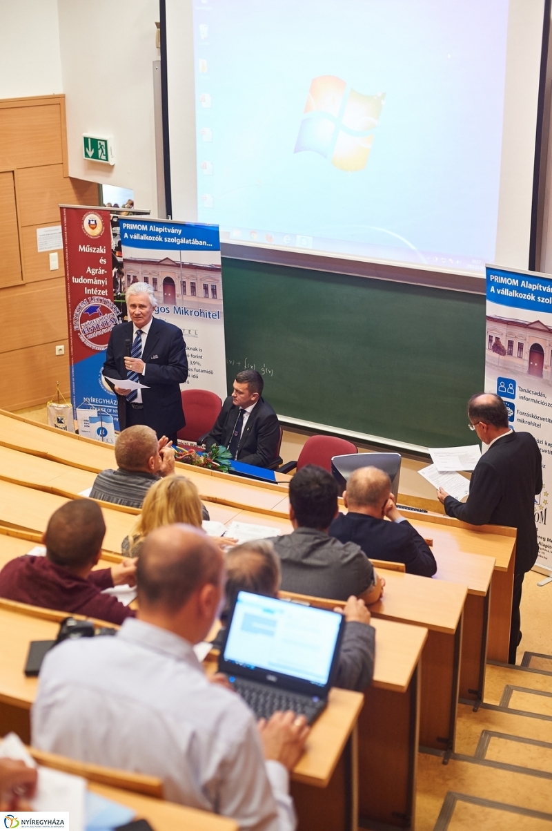 Agrár konferencia az egyetemen - fotó Szarka Lajos