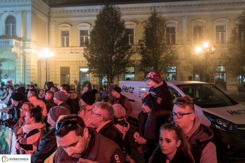 Első Nyíregyháza Rally a belvárosban - fotó Kohut Árpád