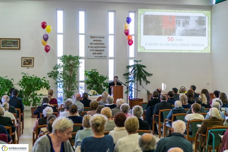 50 éves a Sóstói Szivárvány Idősek Otthona - fotó Kohut Árpád