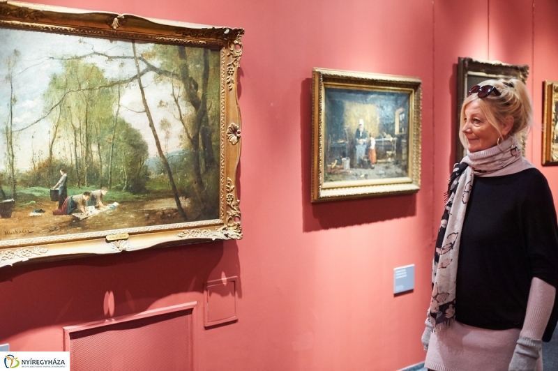 30000. látogató a Munkácsy kiállításon - fotó Szarka Lajos