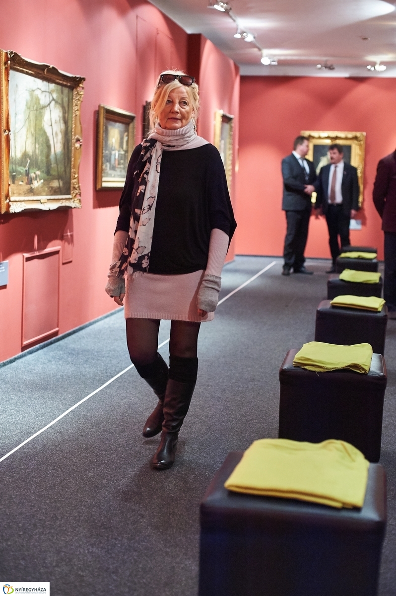 30000. látogató a Munkácsy kiállításon - fotó Szarka Lajos