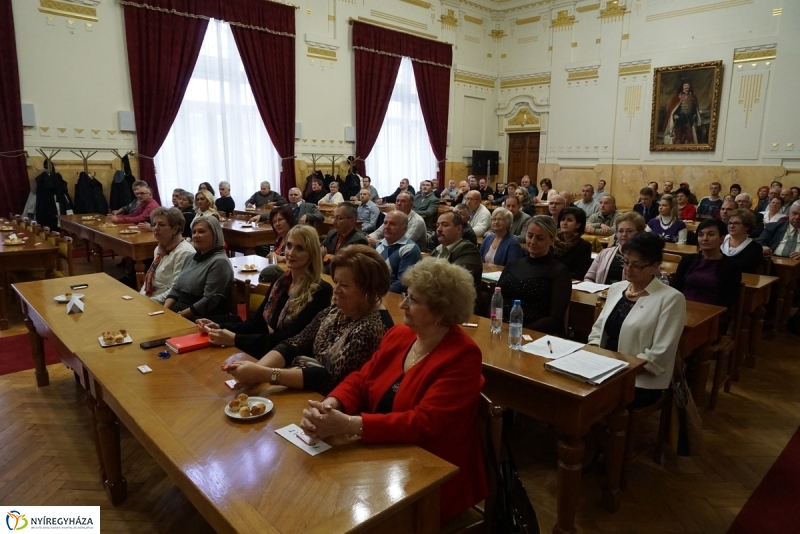 Véradó ünnepség a Megyeházán