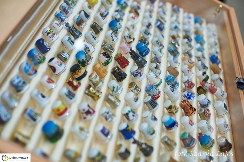 Foltvarró kiállítás a kulturális központban - fotó Szarka Lajos