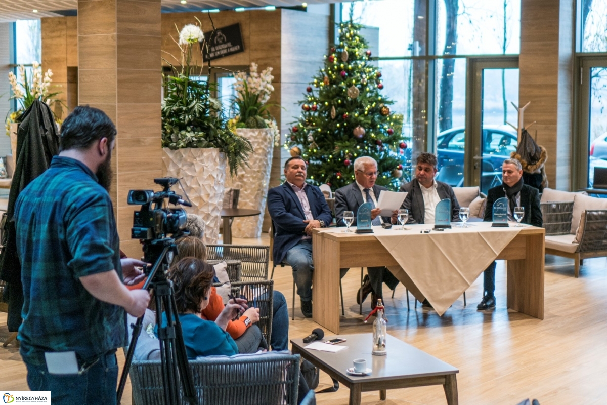 Sajtótájékoztató a turisztikai díjakról - fotó Kohut Árpád