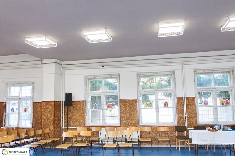 Tornaszoba átadás a rozsréti általános iskolában