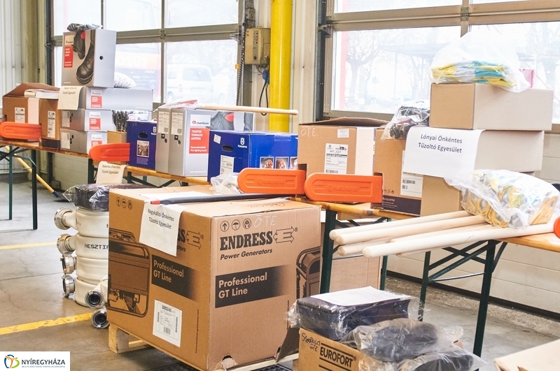 Technikai eszközök átvétele a katasztrófavédelemnél