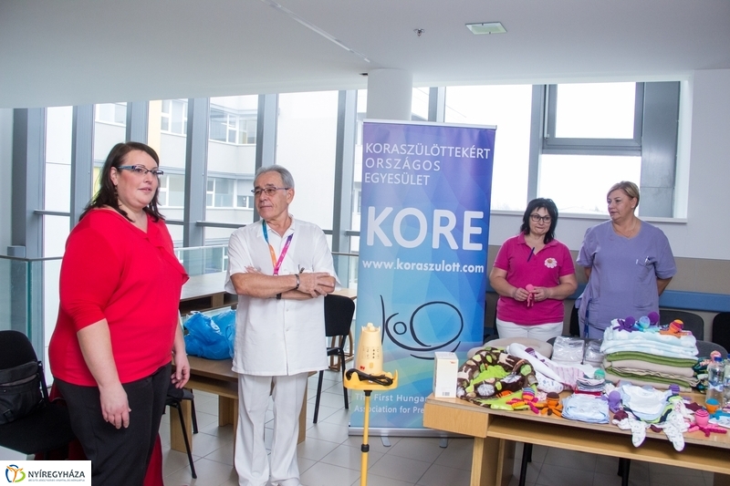 Adomány a koraszülött osztálynak