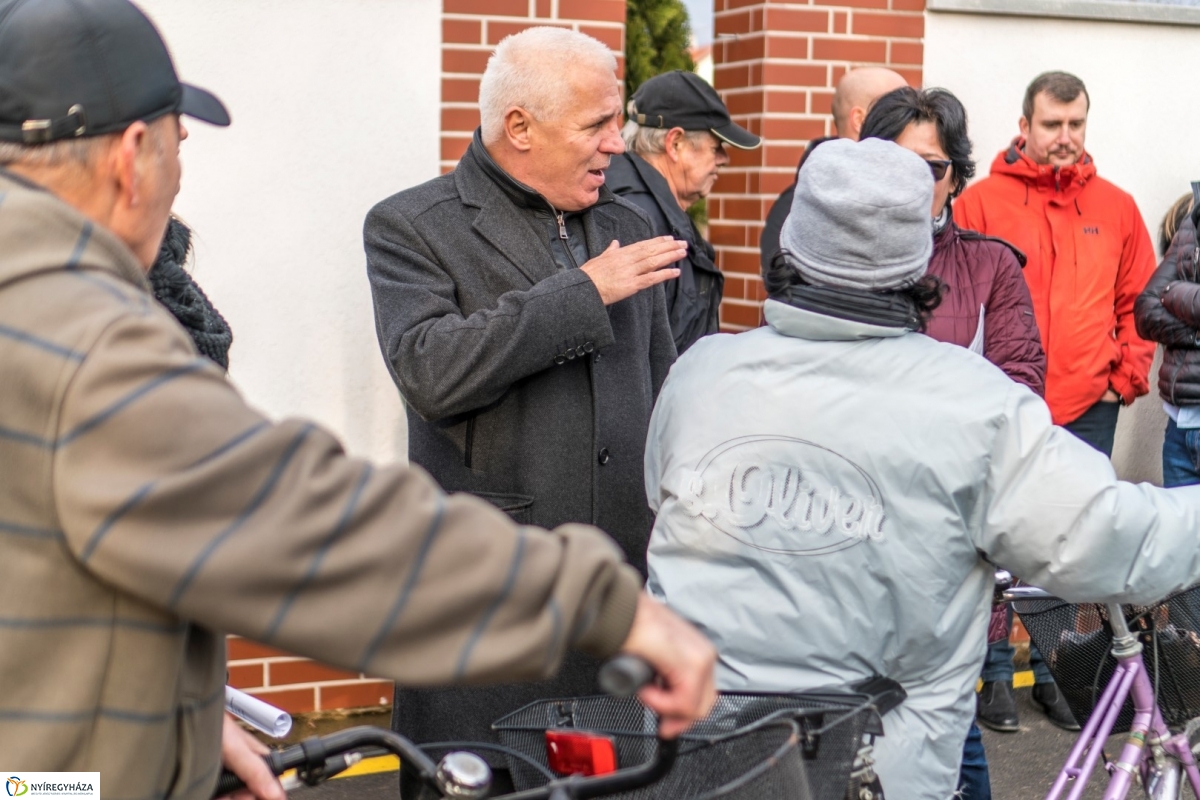 Bicikli út átadás - fotó Kohut Árpád