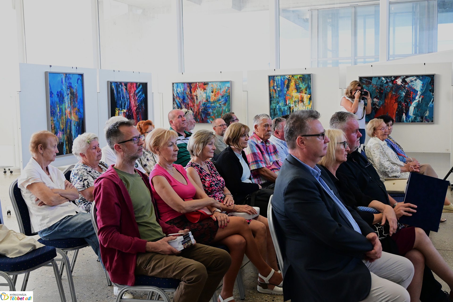 70 év lenyomata - Szabó Miklós jubileumi kiállításának megnyitója a VMKK-ban