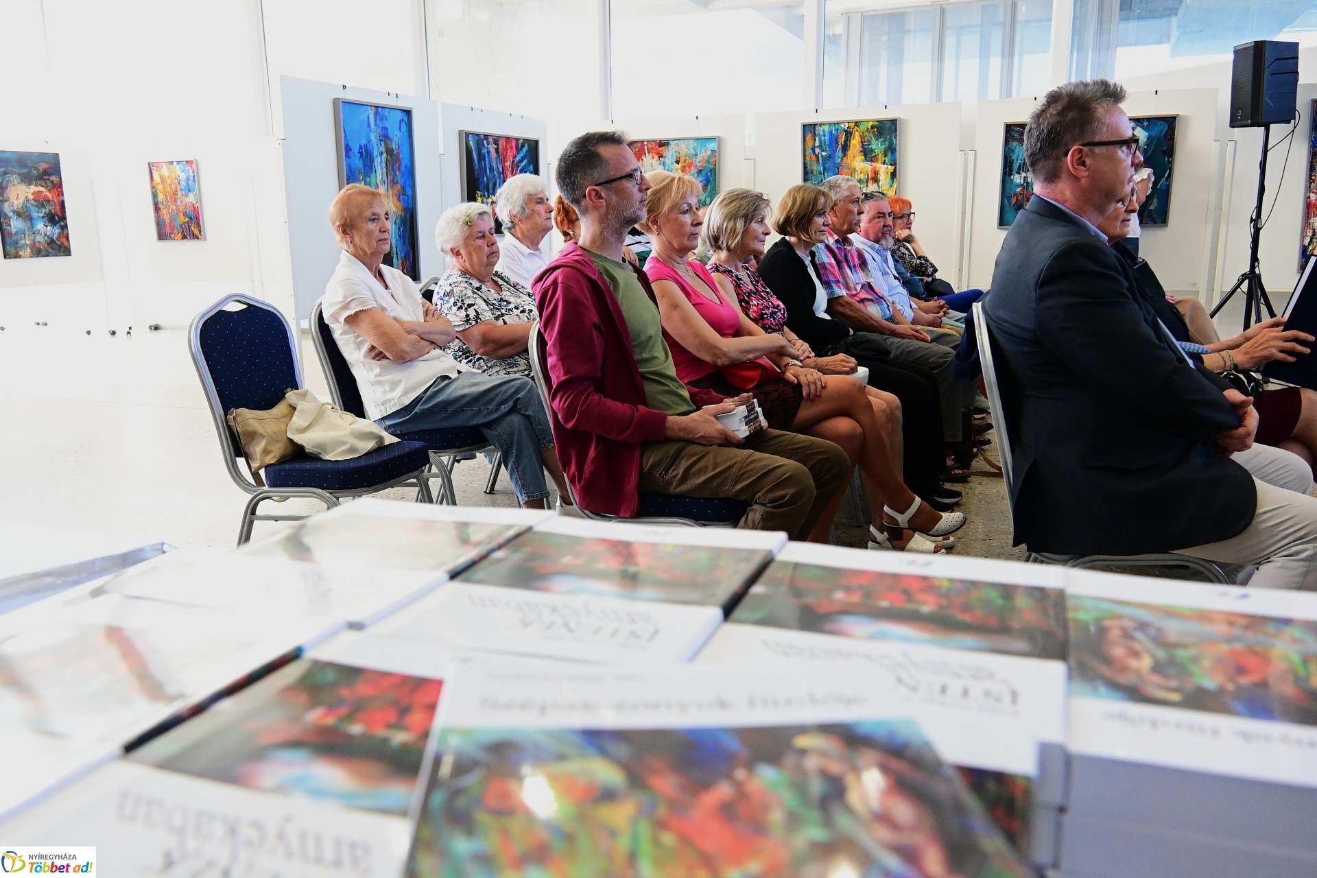 70 év lenyomata - Szabó Miklós jubileumi kiállításának megnyitója a VMKK-ban