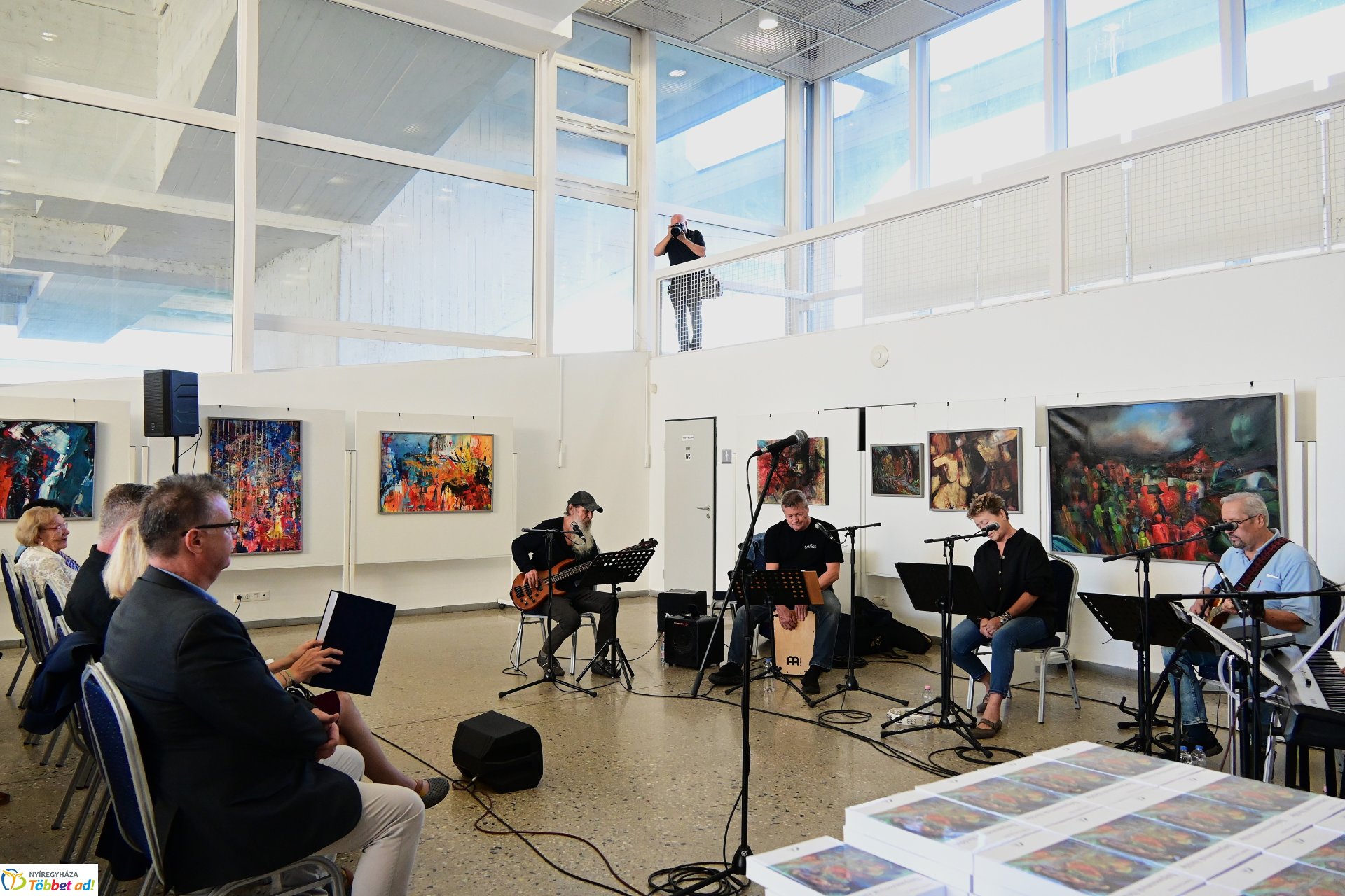 70 év lenyomata - Szabó Miklós jubileumi kiállításának megnyitója a VMKK-ban