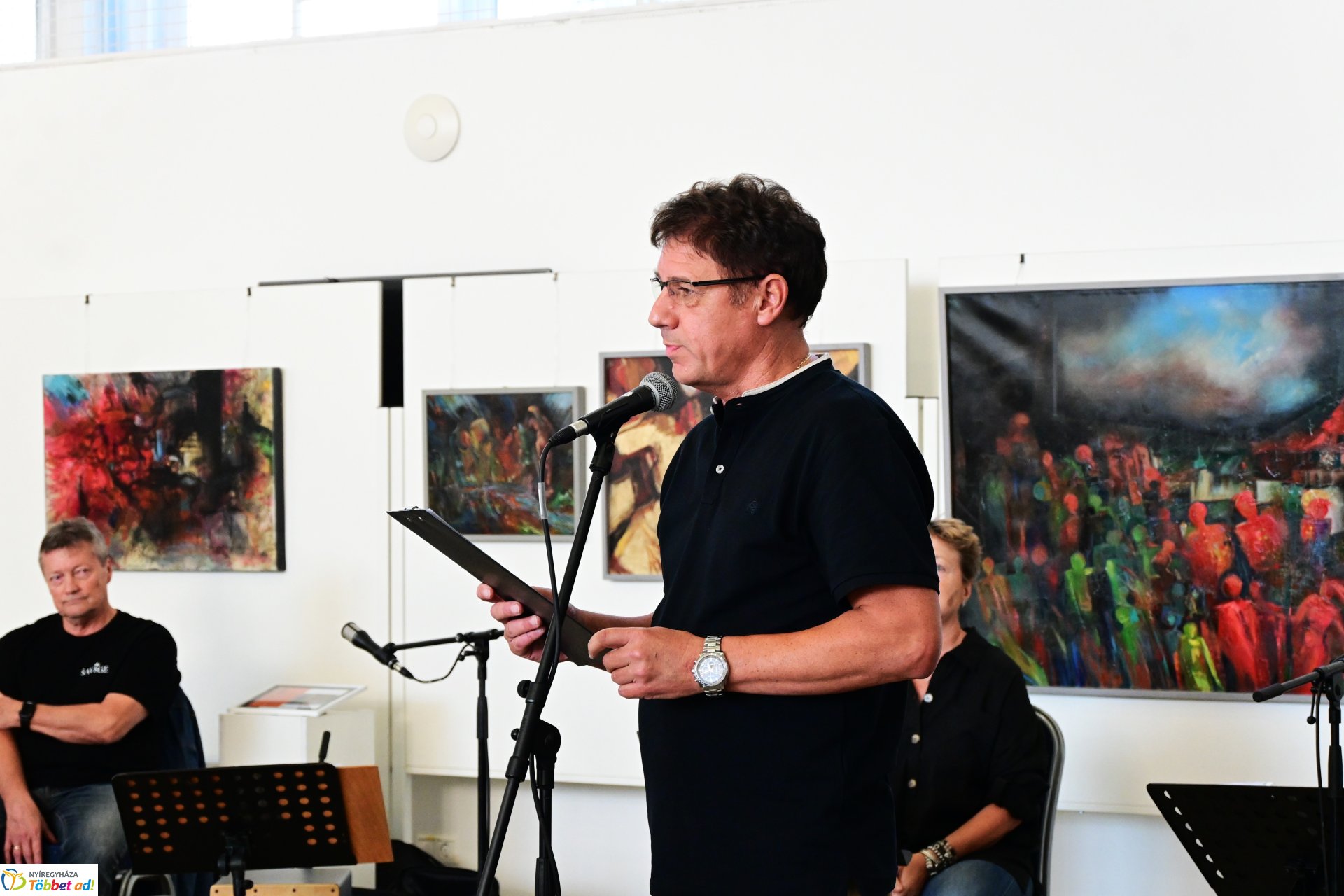 70 év lenyomata - Szabó Miklós jubileumi kiállításának megnyitója a VMKK-ban