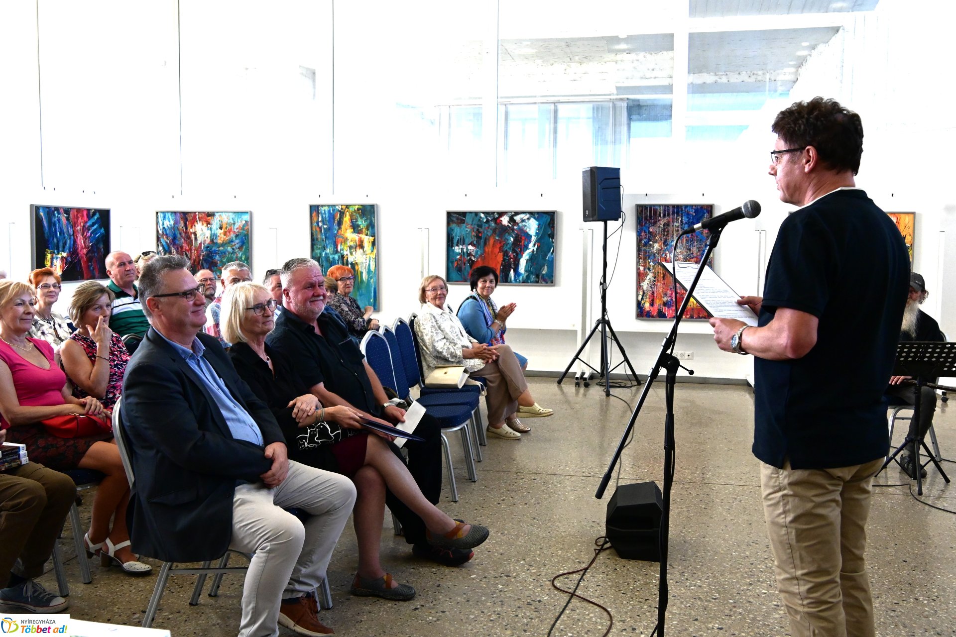 70 év lenyomata - Szabó Miklós jubileumi kiállításának megnyitója a VMKK-ban