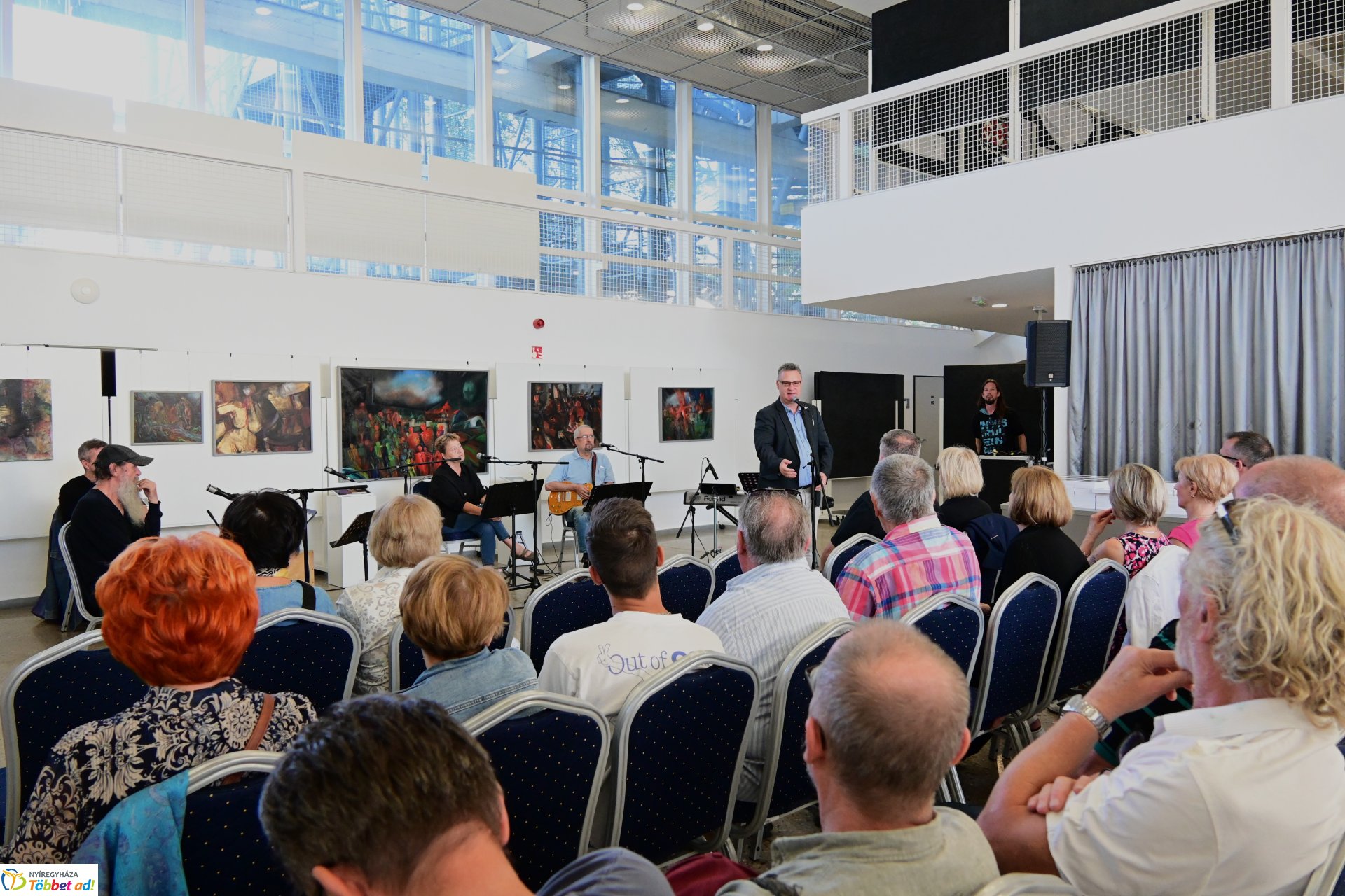 70 év lenyomata - Szabó Miklós jubileumi kiállításának megnyitója a VMKK-ban