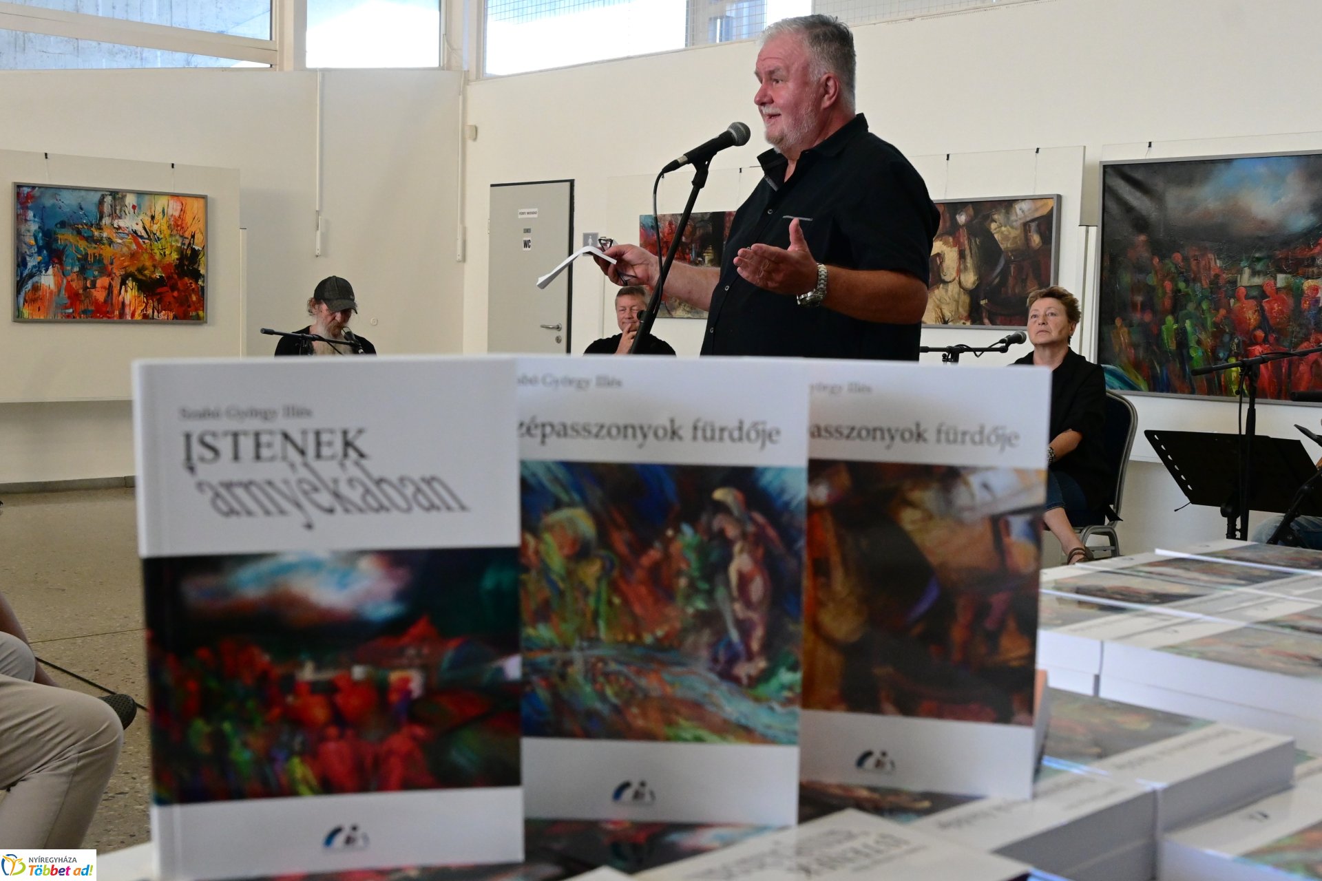 70 év lenyomata - Szabó Miklós jubileumi kiállításának megnyitója a VMKK-ban