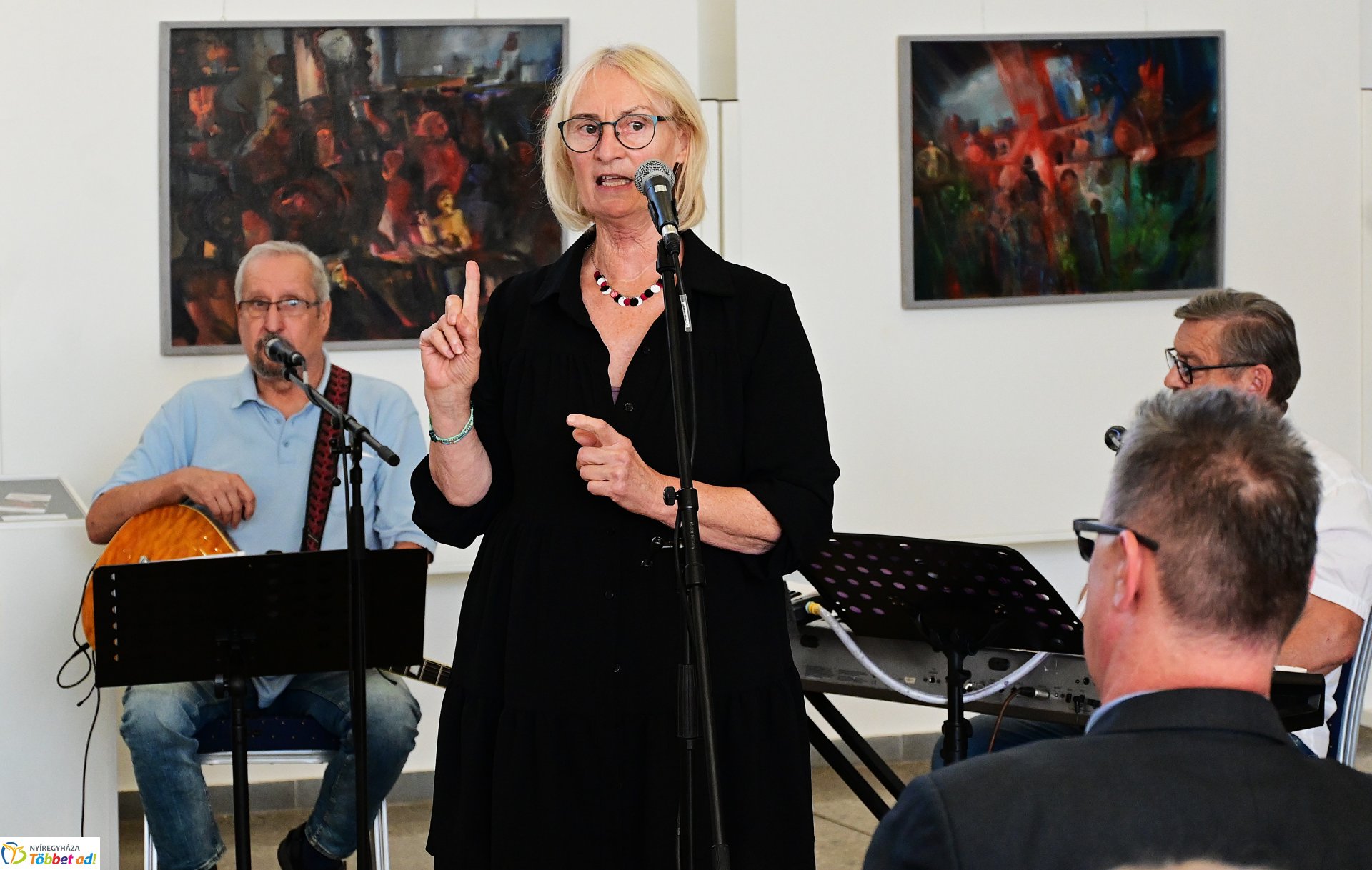 70 év lenyomata - Szabó Miklós jubileumi kiállításának megnyitója a VMKK-ban