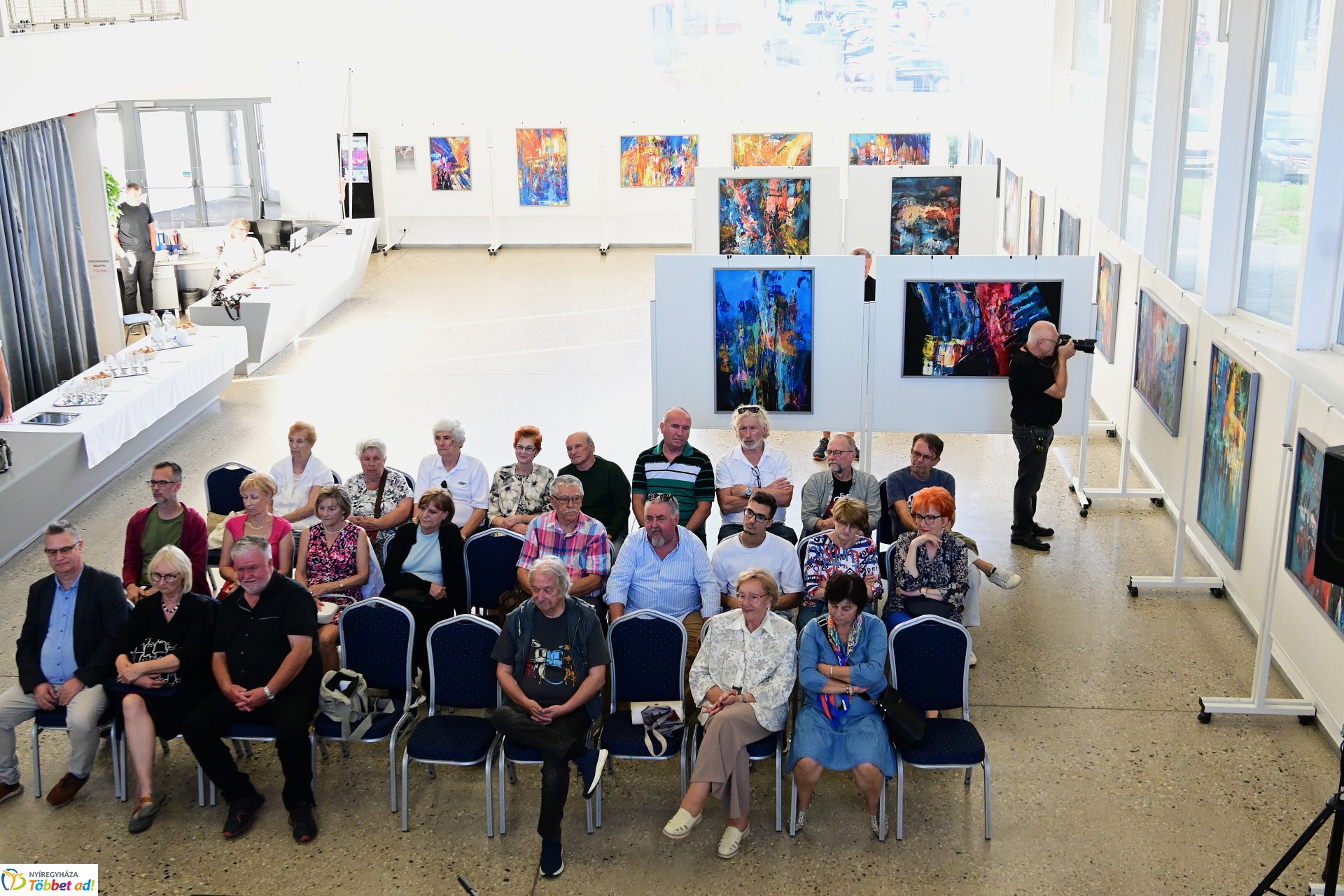 70 év lenyomata - Szabó Miklós jubileumi kiállításának megnyitója a VMKK-ban