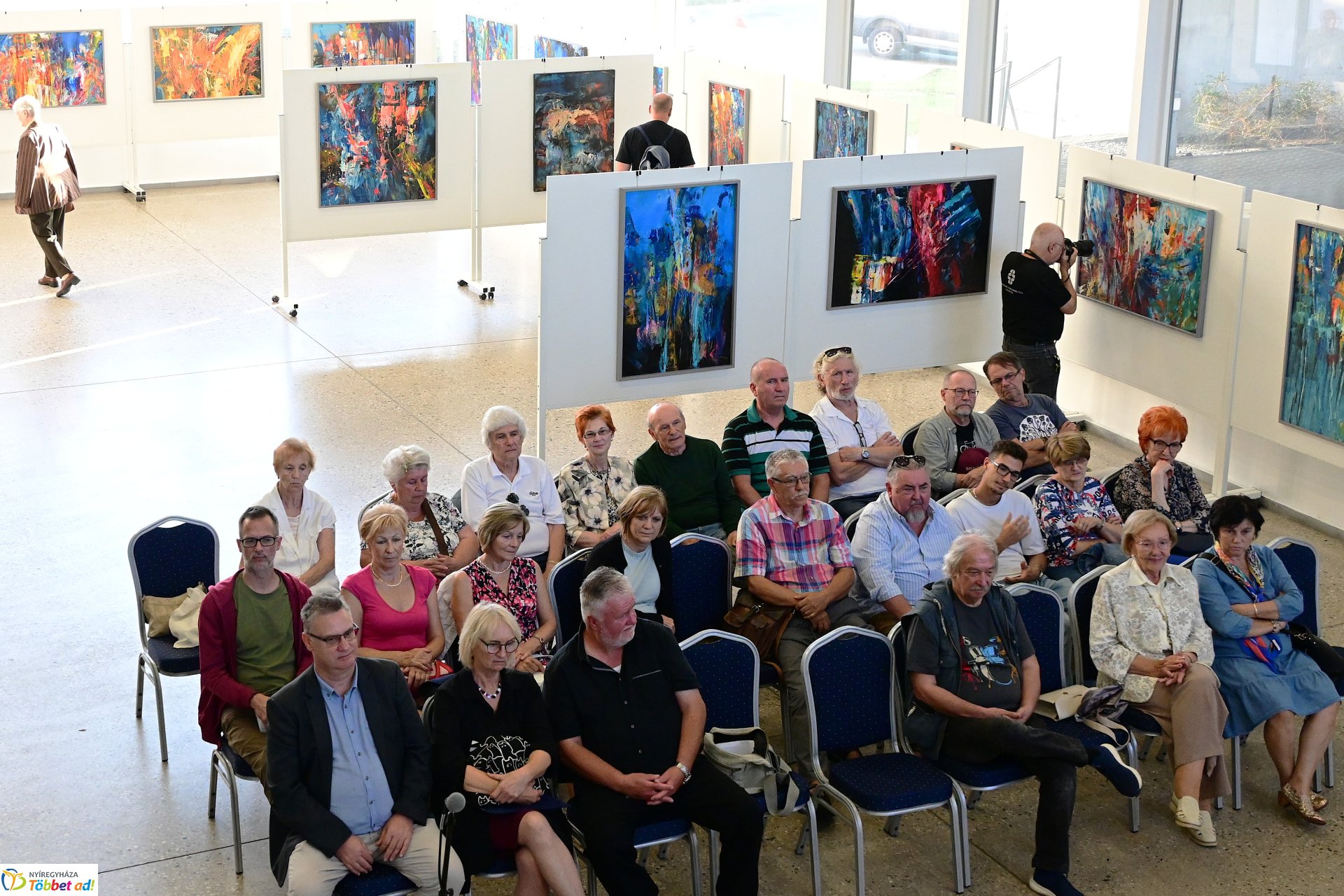 70 év lenyomata - Szabó Miklós jubileumi kiállításának megnyitója a VMKK-ban