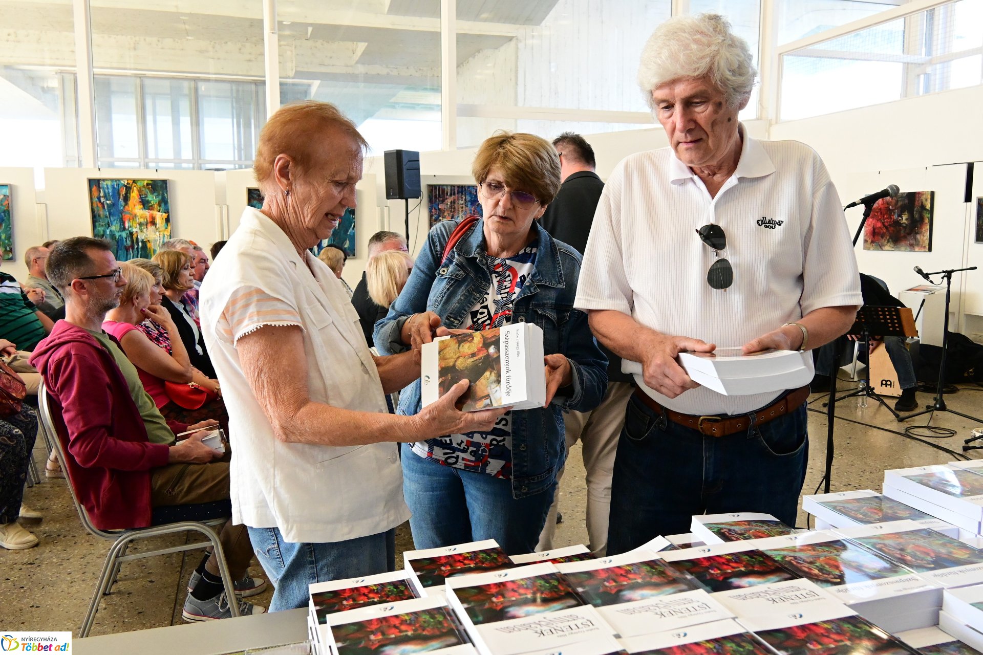 70 év lenyomata - Szabó Miklós jubileumi kiállításának megnyitója a VMKK-ban