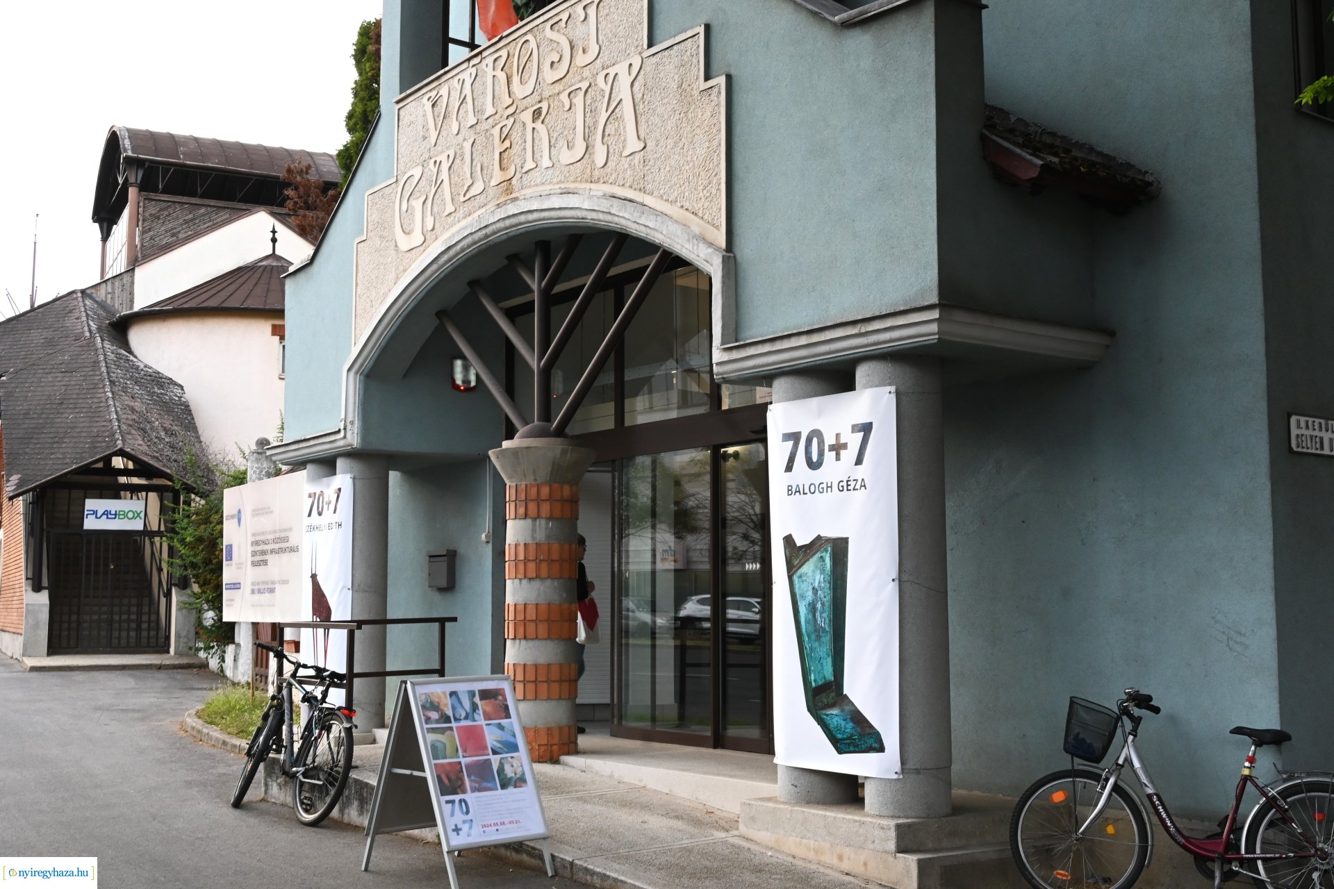 70+7 - kiállításmegnyitó a Városi Galériában