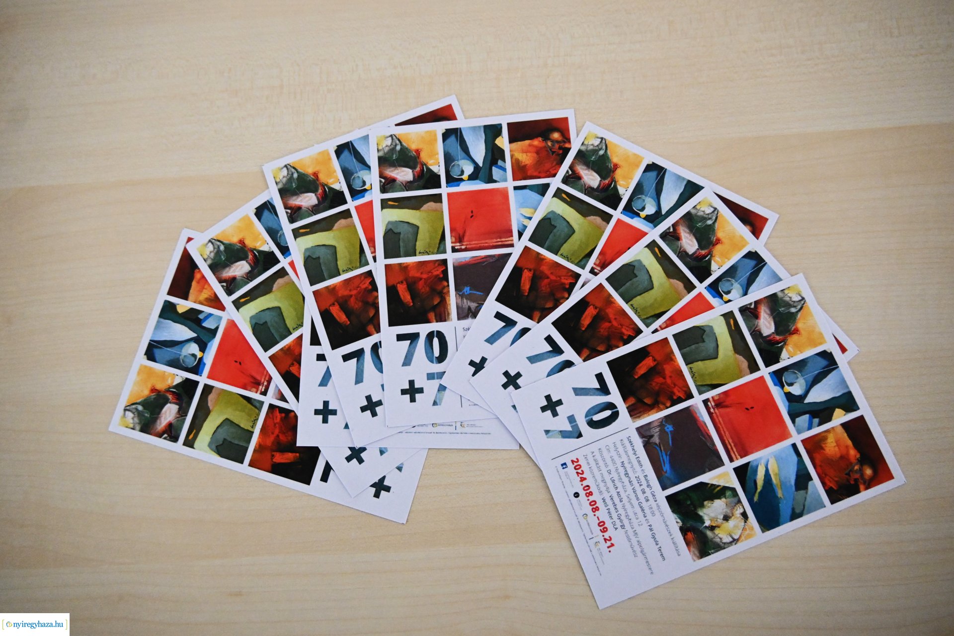 70+7 - kiállításmegnyitó a Városi Galériában