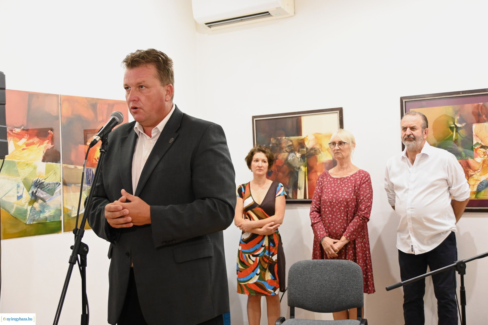 70+7 - kiállításmegnyitó a Városi Galériában