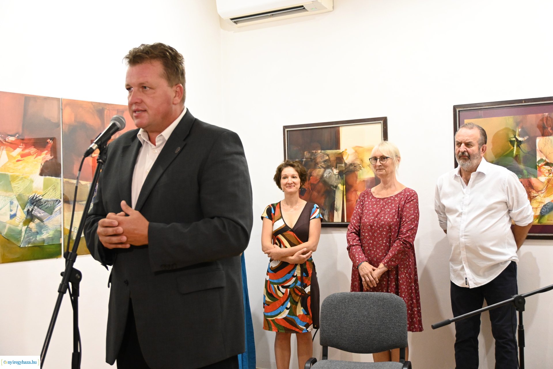 70+7 - kiállításmegnyitó a Városi Galériában