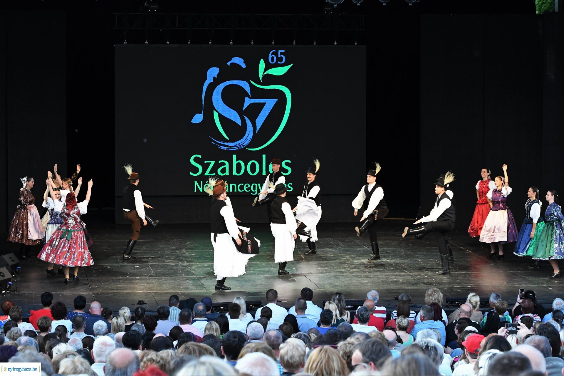 A 65 éves Szabolcs Néptáncegyüttes gálaműsora