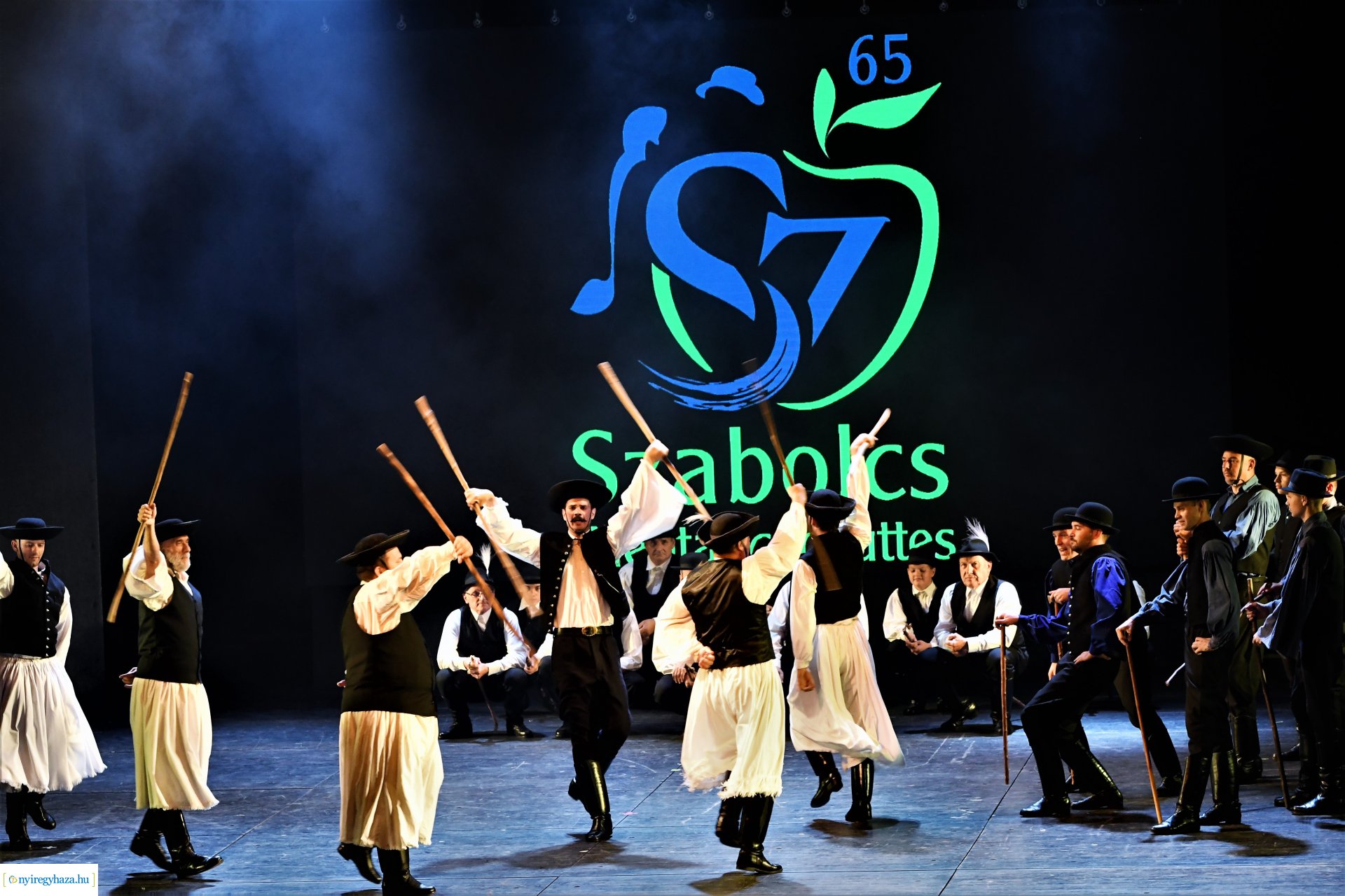 A 65 éves Szabolcs Néptáncegyüttes gálaműsora