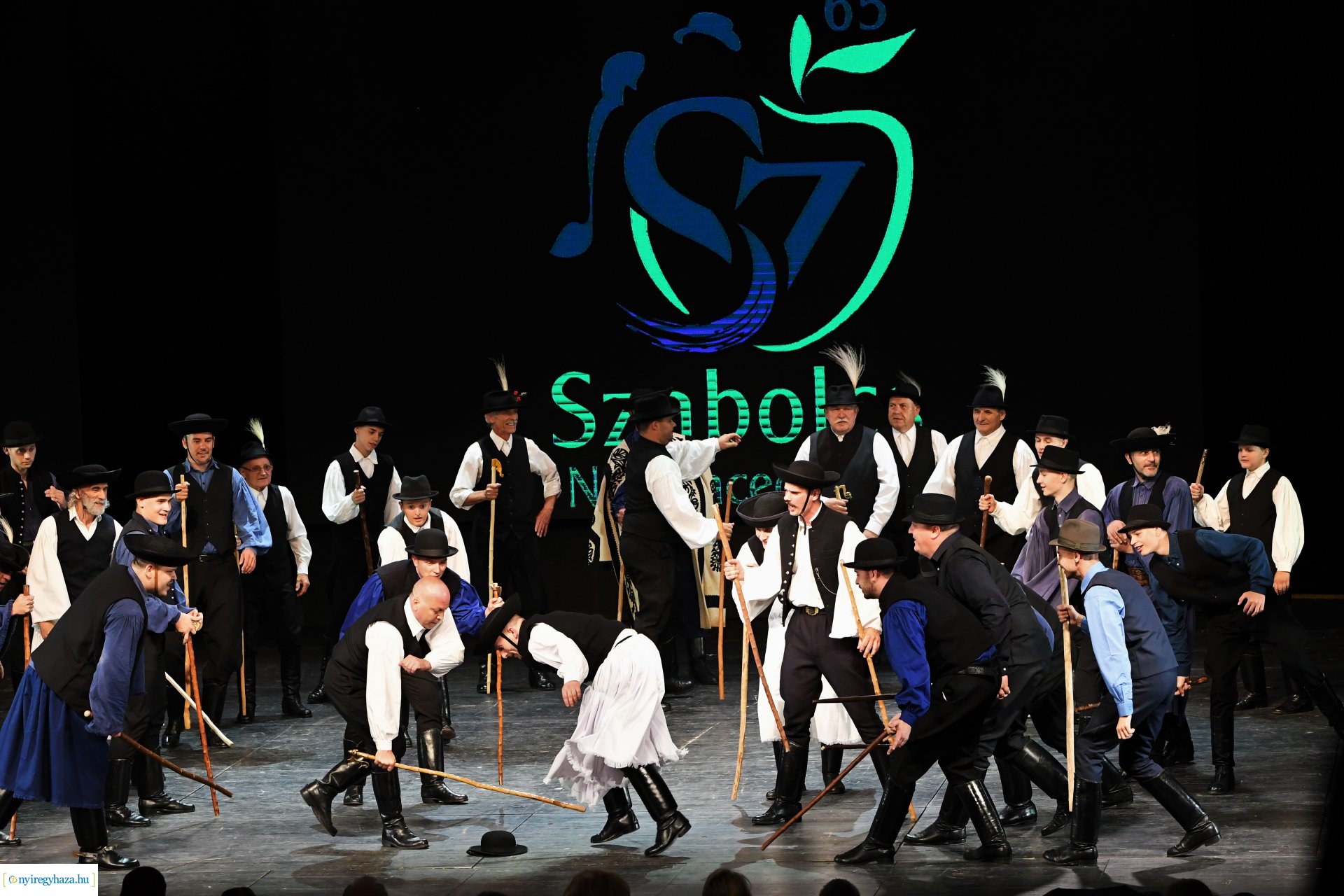 A 65 éves Szabolcs Néptáncegyüttes gálaműsora
