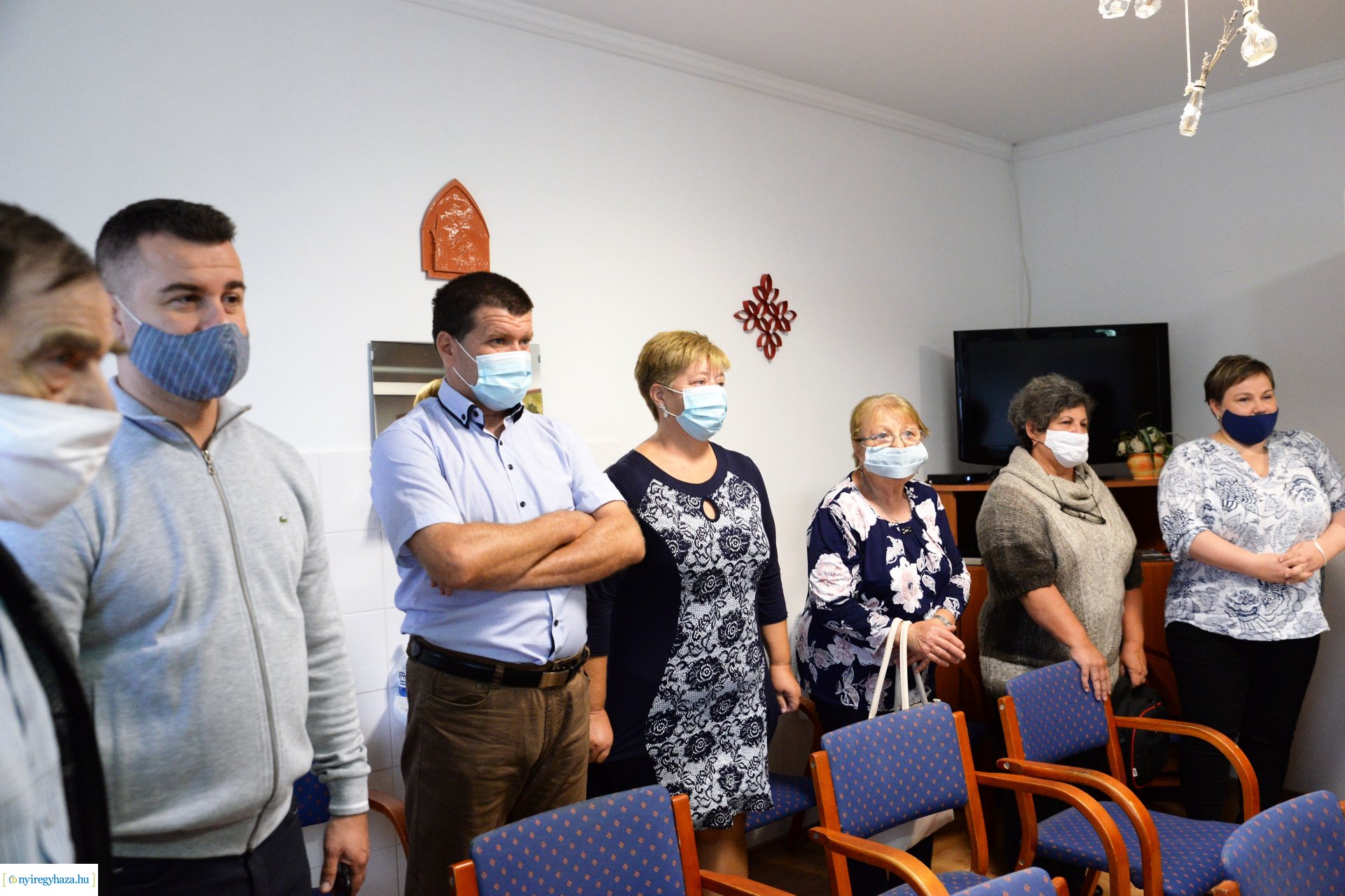 A 90 éves Gerhard Andrásné születésnapi köszöntése