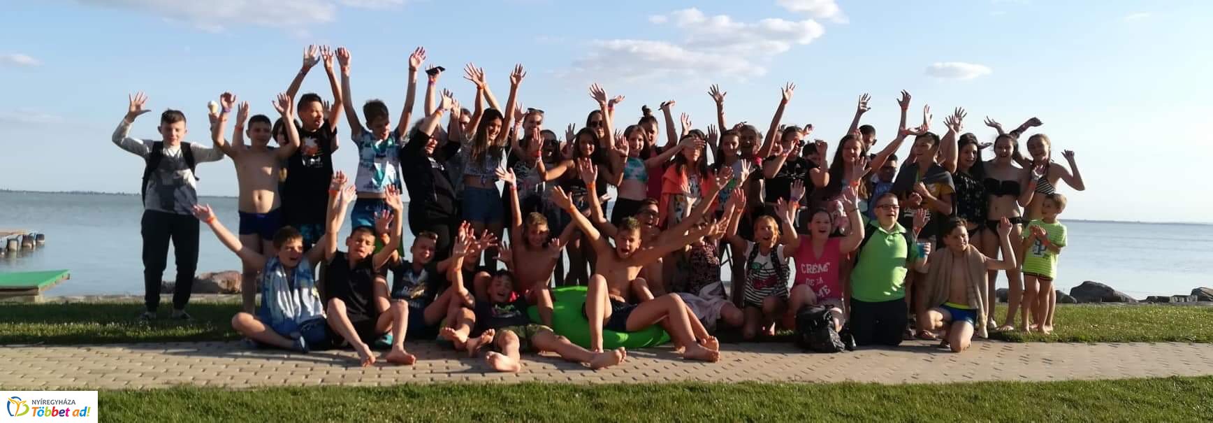 A Bem iskola diákjai Szigligeten táboroztak