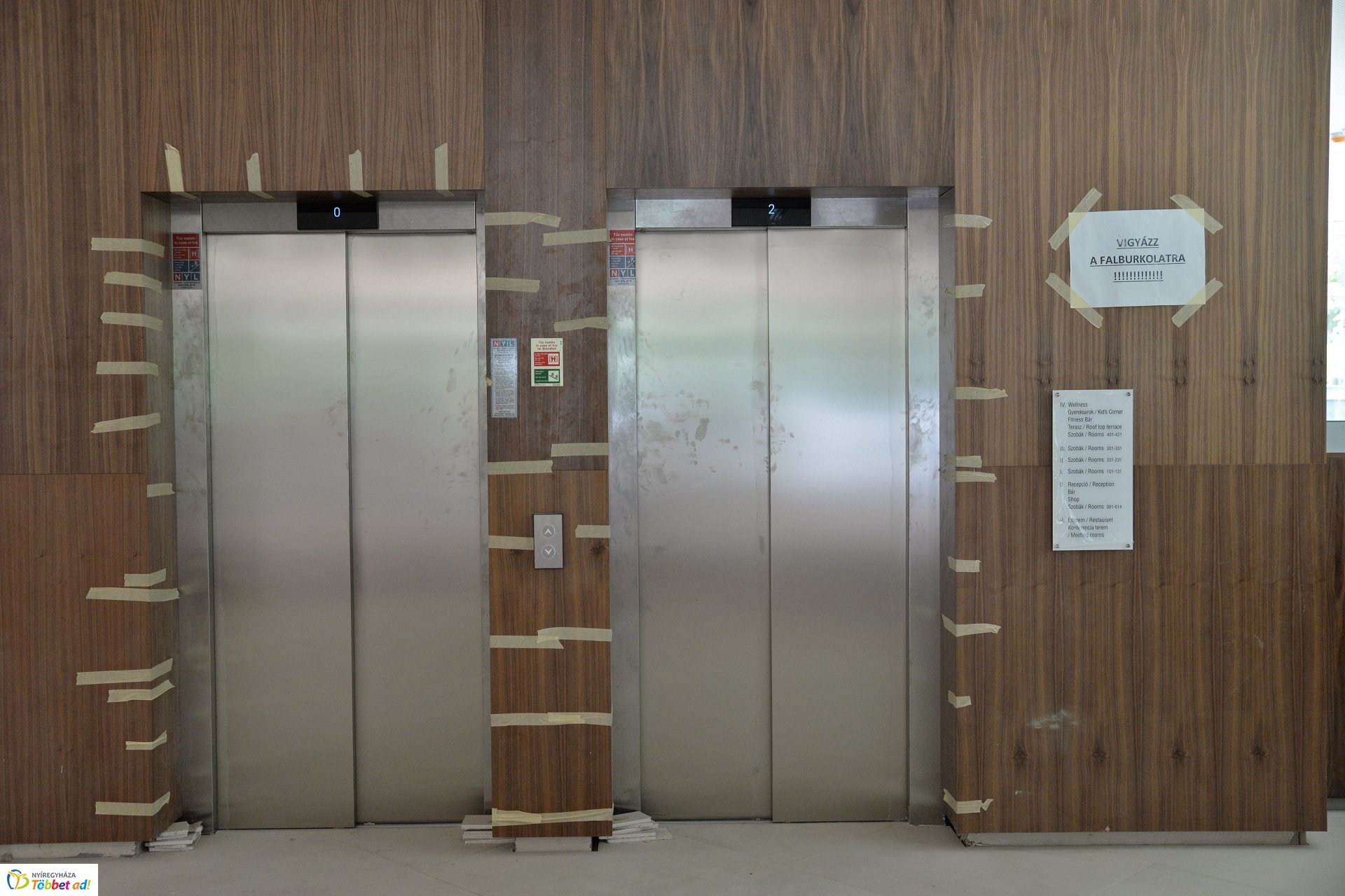 A beüzemelési időszak következik a négycsillagos sóstói szállodánál