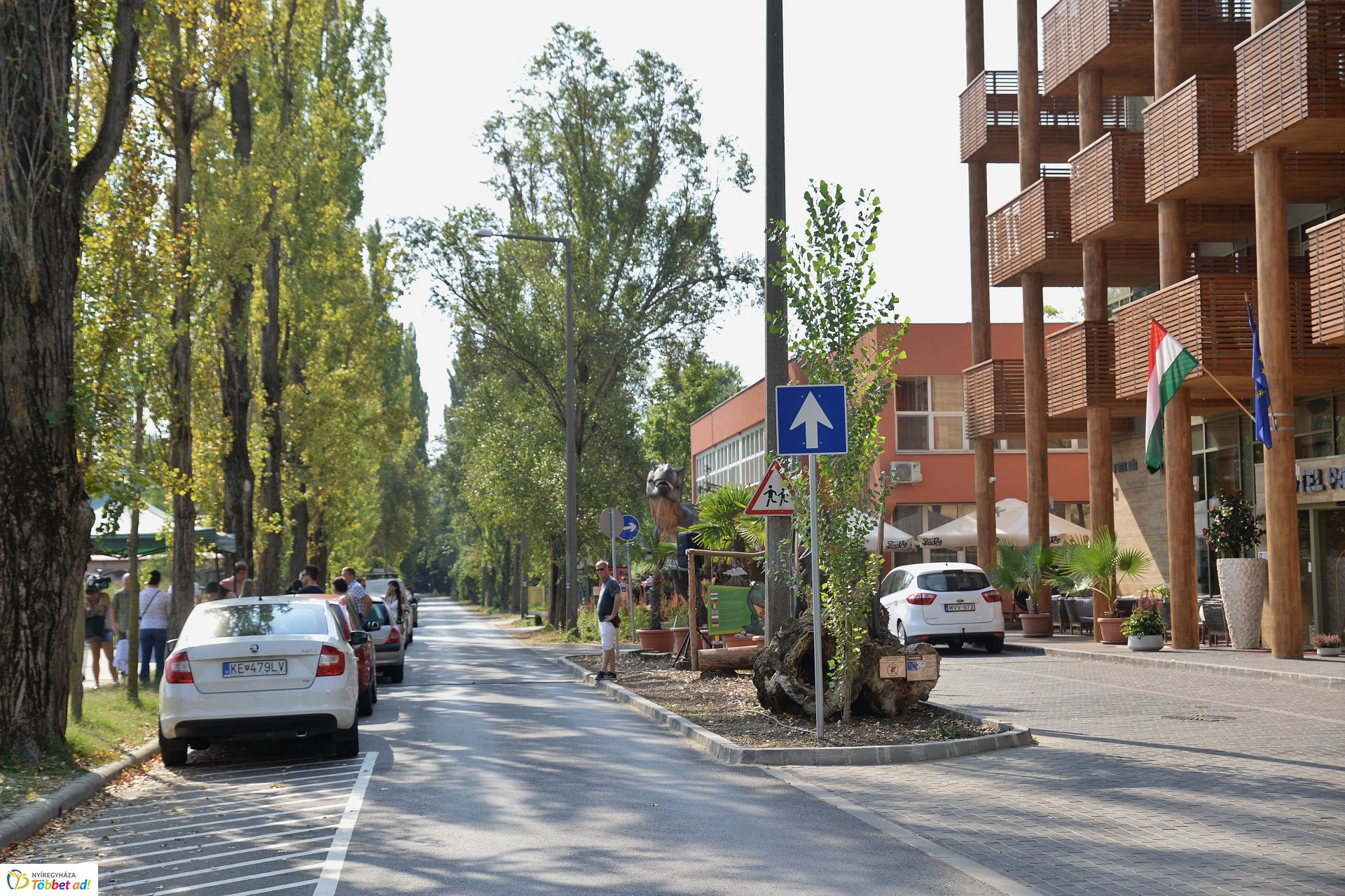 A Blaha Lujza sétány ünnepélyes átadása