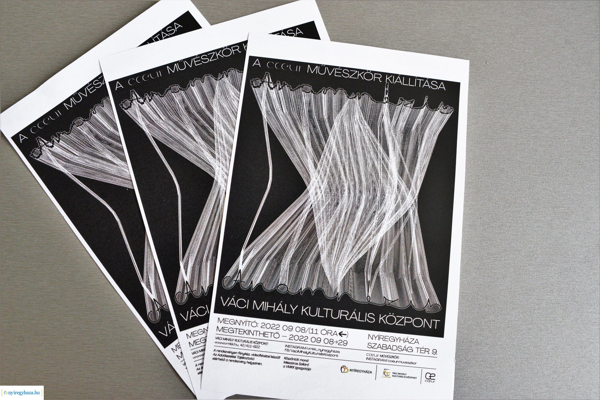 A COUER művészkör kiállítása a Váci Mihály Kulturális Központban