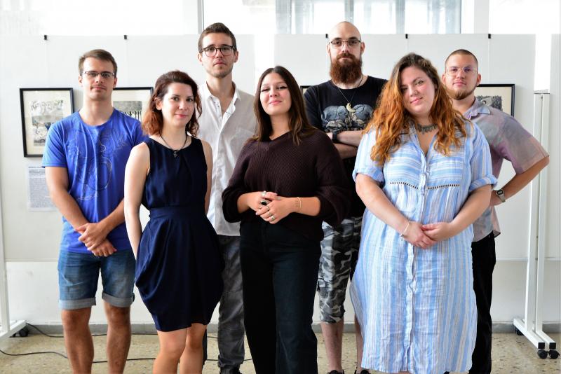 A COUER művészkör kiállítása a Váci Mihály Kulturális Központban