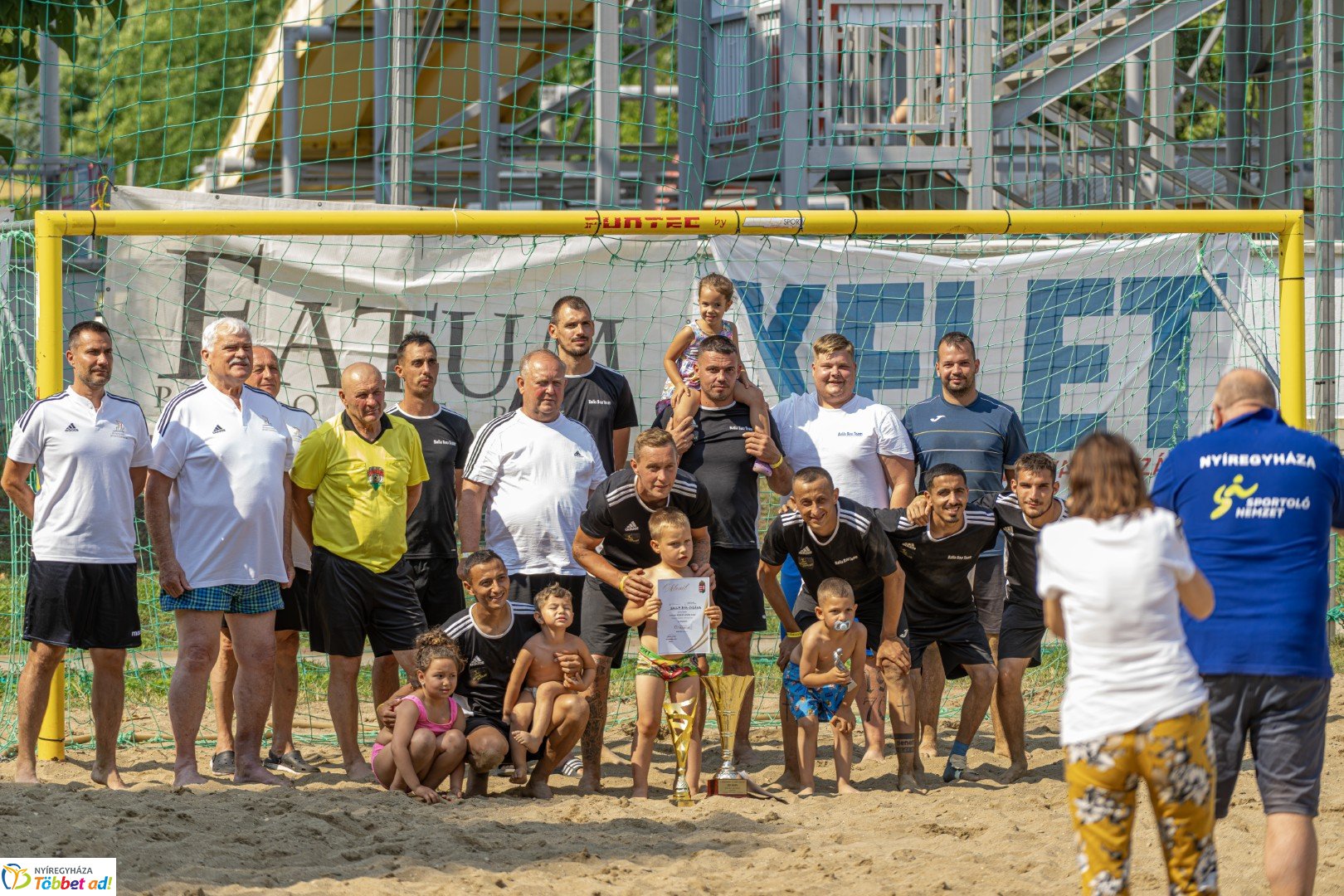 A Fatum Property Szuperkupa - Strandfoci a sóstói strandon