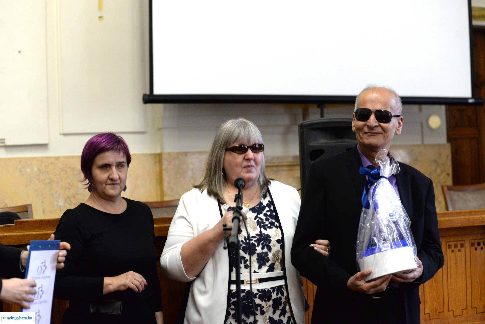 A Fehér Bot Napja - ünnepség a vármegyeházán