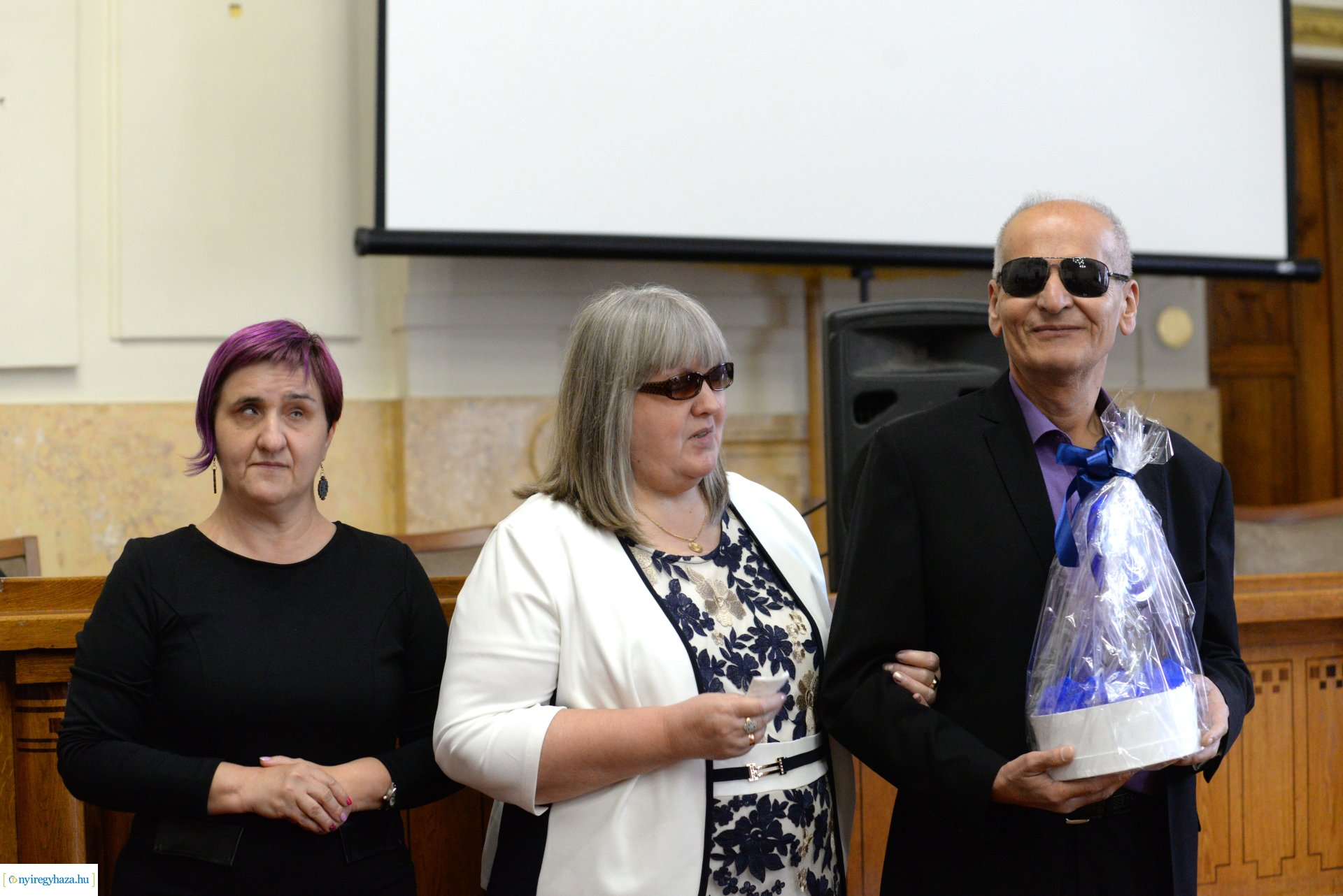 A Fehér Bot Napja - ünnepség a vármegyeházán