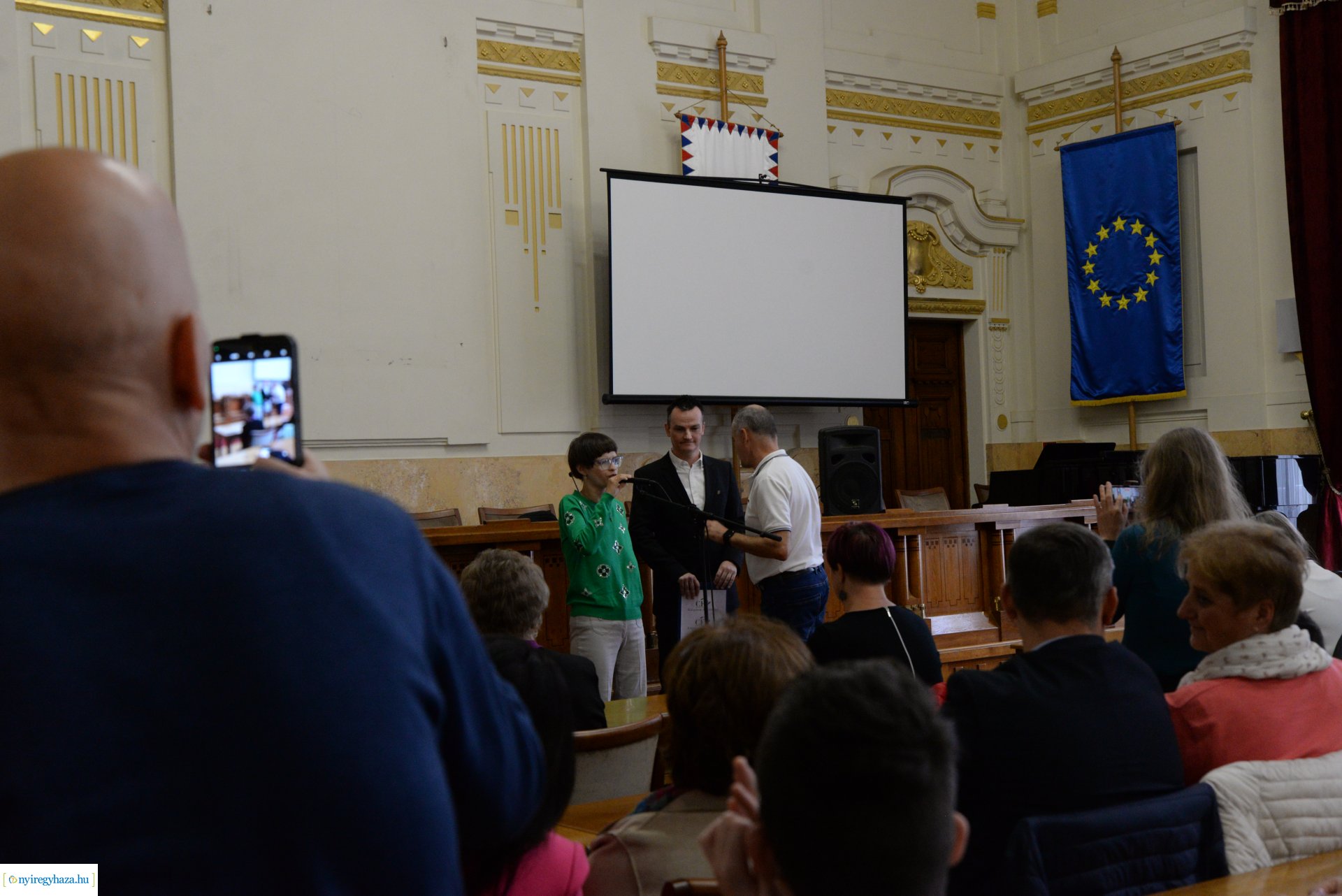 A Fehér Bot Napja - ünnepség a vármegyeházán