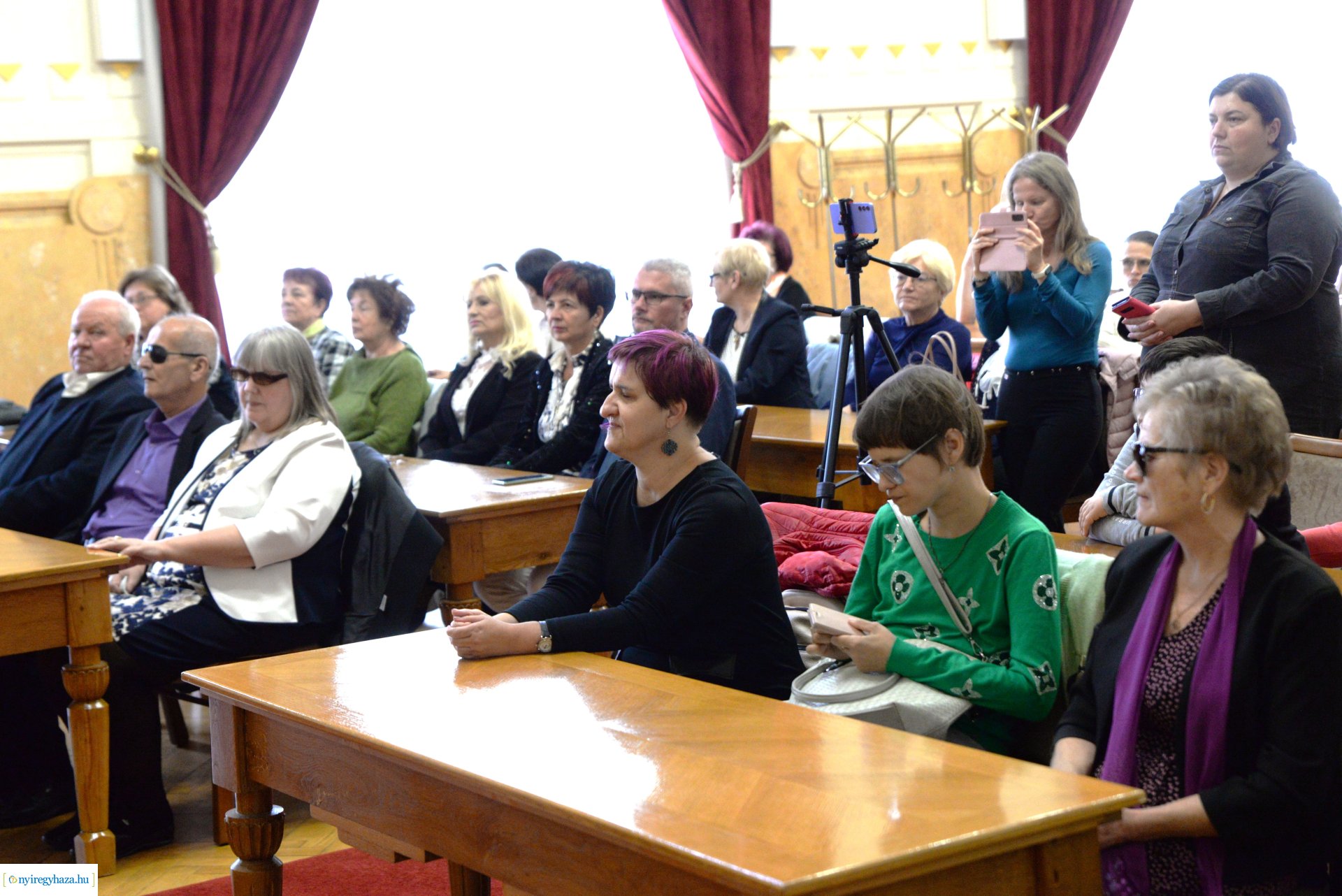 A Fehér Bot Napja - ünnepség a vármegyeházán