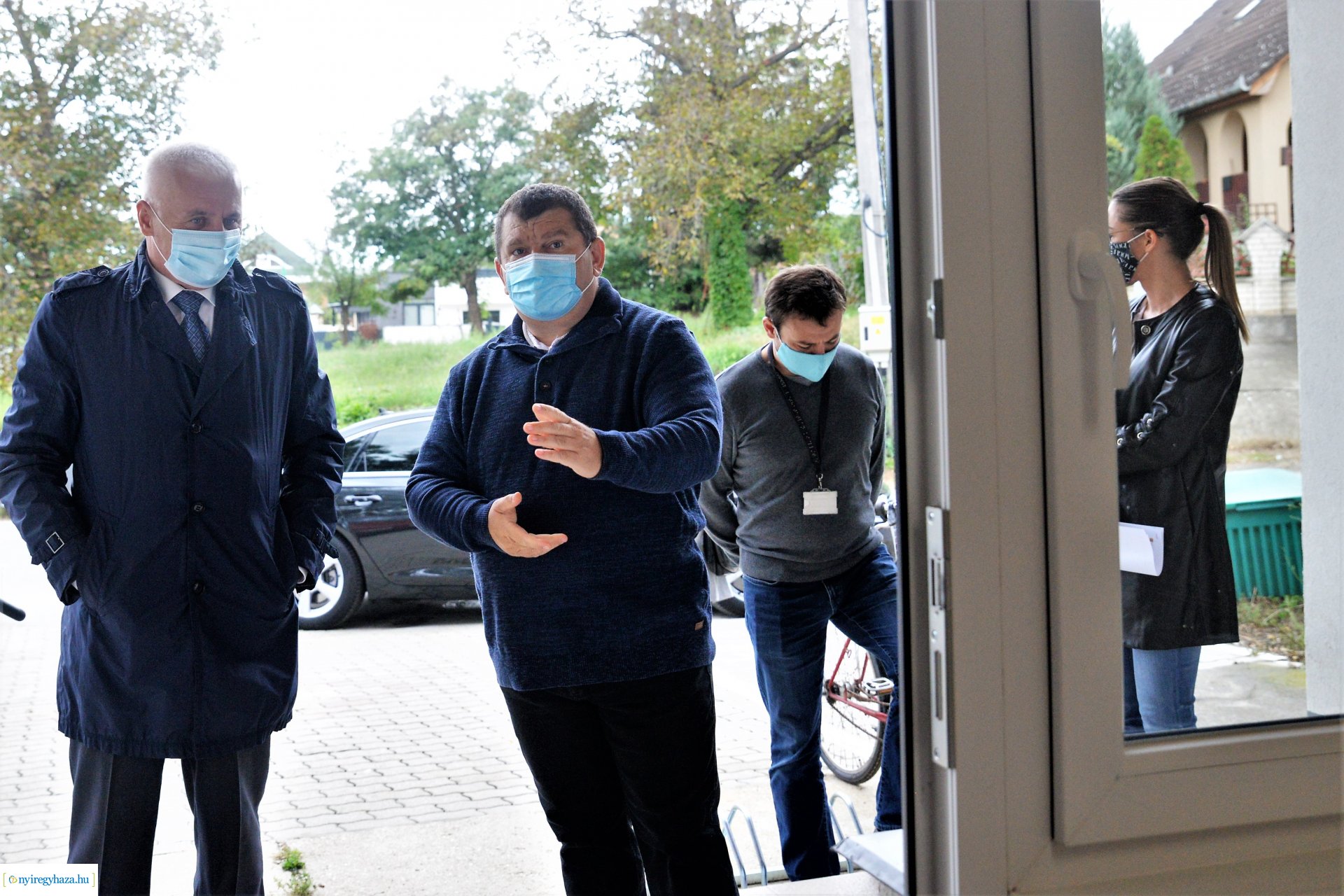 A felújított Fenyő utcai orvosi rendelő bejárása