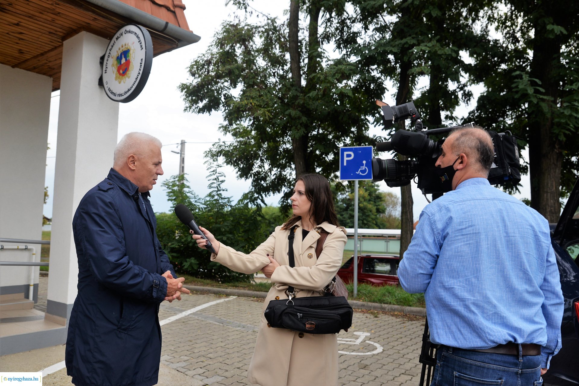 A felújított Fenyő utcai orvosi rendelő bejárása