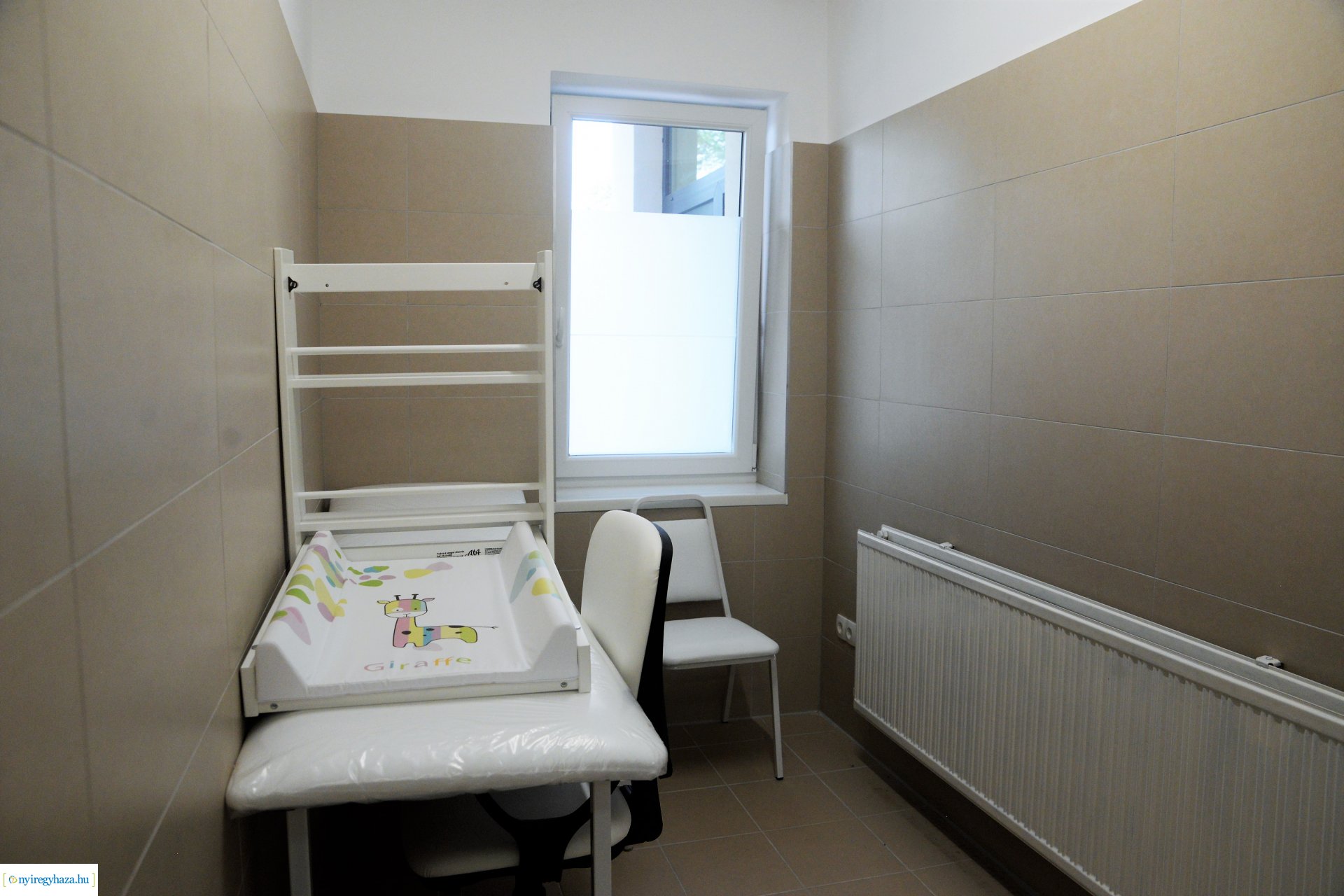 A felújított Fenyő utcai orvosi rendelő bejárása