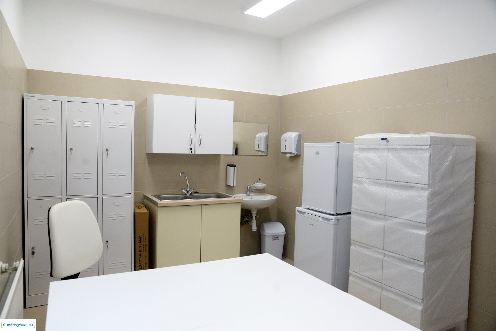 A felújított Fenyő utcai orvosi rendelő bejárása