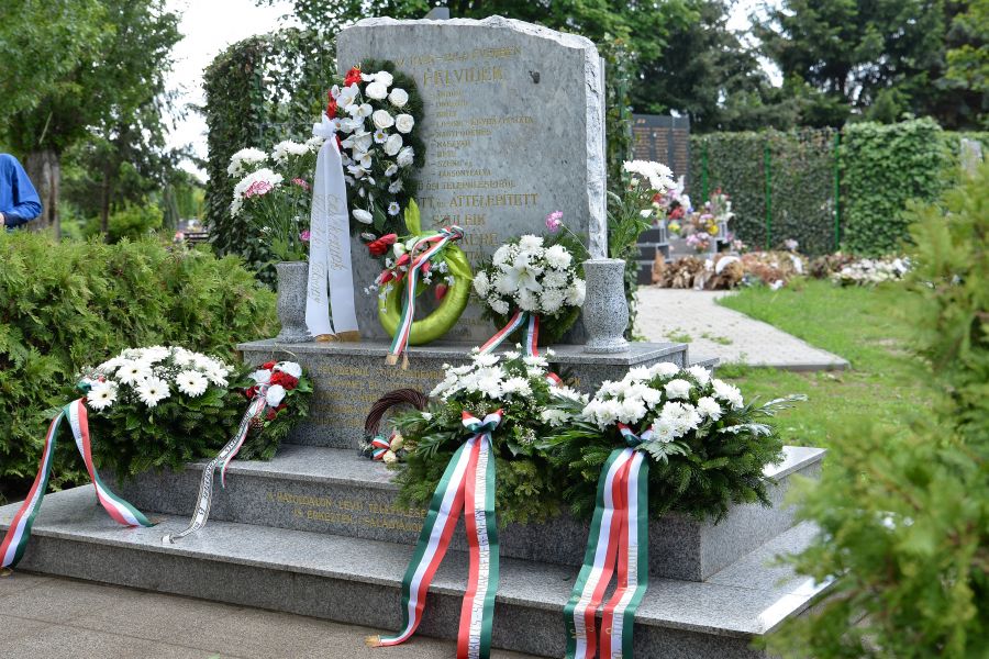 A Felvidék 1947 Egyesület megemlékezése az Északi Temetőben