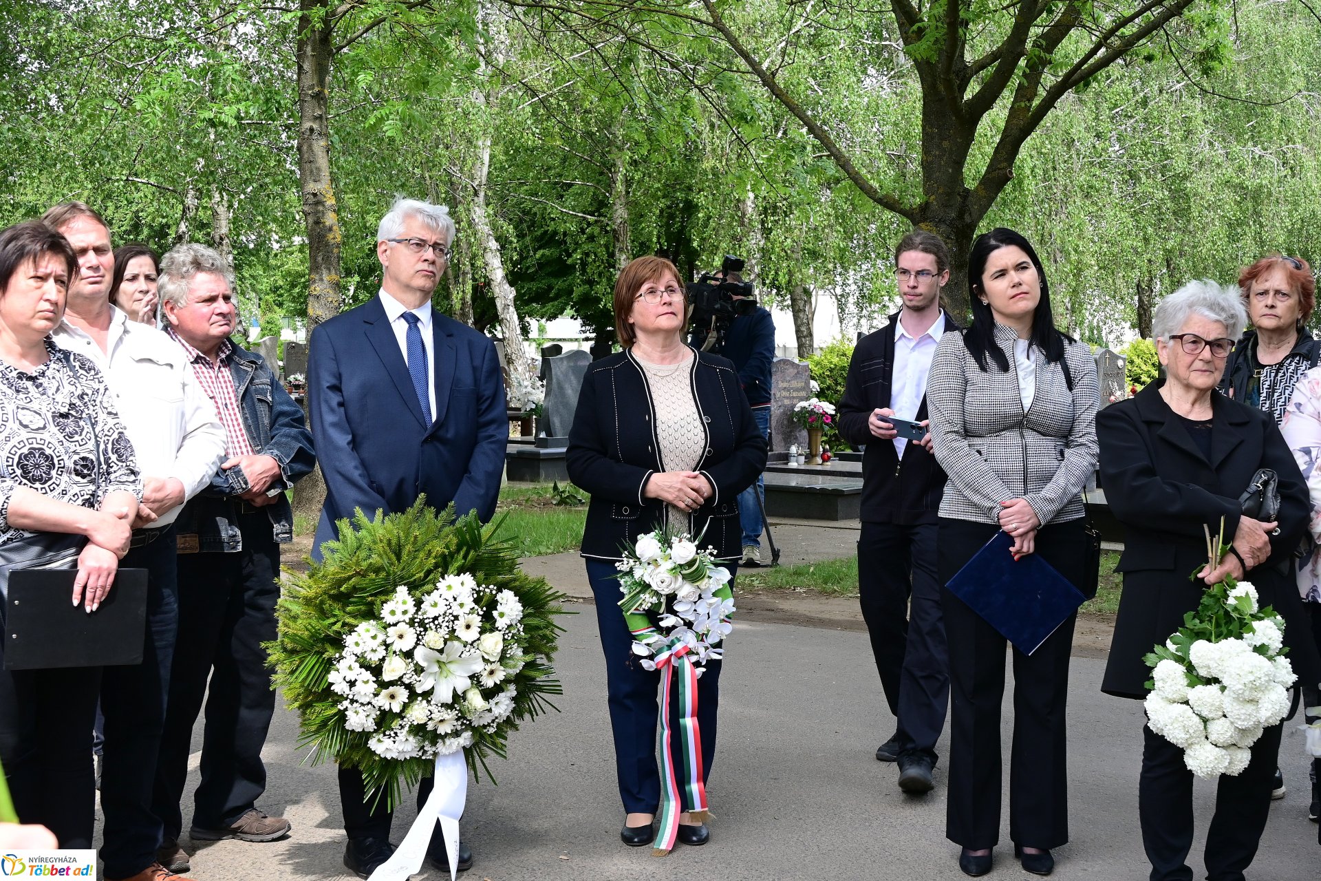A Felvidékről áttelepített magyar családokra emlékeztek az Északi Temetőben